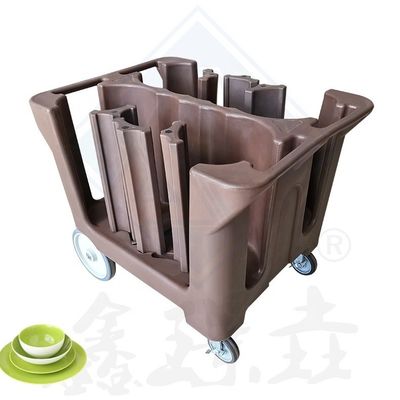 Otros suministros de hoteles y restaurantes Equipos de cocina Carrito de platos para cocinas multicolores