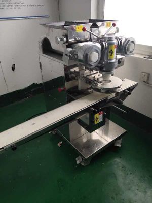 Máquinas profesionales de incrustación de doble relleno para galletas y alimentos horneados