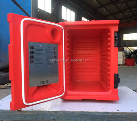 Las cajas térmicas de entrega de comida rápida de los restaurantes para el transporte conveniente de pasteles