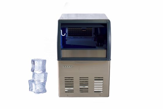 Máquina para hacer cubos de hielo Comercial 5000kg Aire automático de refrigeración Sanyo compresor