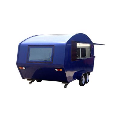 Remolque de helados camión de comida móvil con equipo completo de cocina y larga vida útil