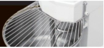 Mezcladora de masa de acero inoxidable en espiral para pan industrial de 50L/80L/100L/200L para uso comercial