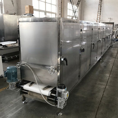 Línea de producción de chocolate de caramelo de jalea dura y blanda avanzada con 150 máquinas para hacer caramelos