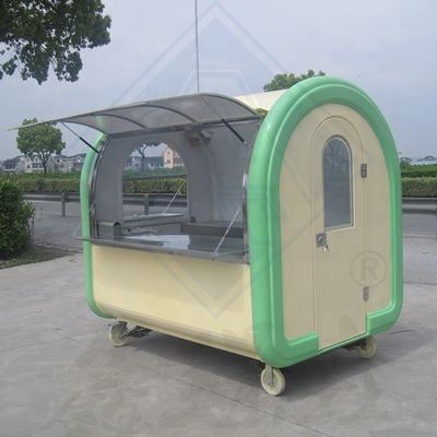 Camioneta de comida de estilo moderno para refrigerador de color personalizado Camión de helados tienda de perros calientes