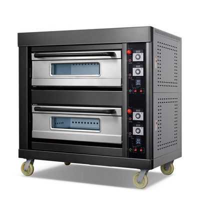 Horno eléctrico de cubierta de alta productividad para hornear pan comercialmente