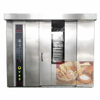 50Horno rotativo eléctrico de gas diesel de 0,5 kW para hornear pan en restaurantes comerciales