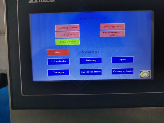 Función de la maquinaria de plata Automatización de pequeñas empresas Máquina para hacer pasteles galletas dulces