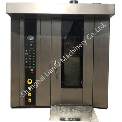 Equipo de panadería 8 bandejas Pan horno de gas de horno con vapor y 16 bandejas cantidad de carga