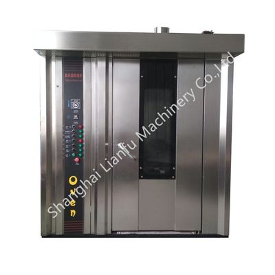 Equipo de panadería 8 bandejas Pan horno de gas de horno con vapor y 16 bandejas cantidad de carga