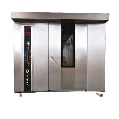 Cuadro de carga del horno rotativo cantidad de 32 piezas por horno para galletas o pan