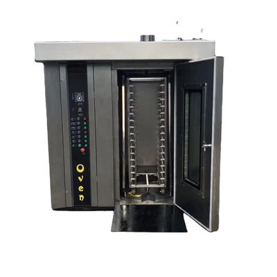 Función de la maquinaria horno rotativo para hornear galletas o pan para uso comercial y doméstico