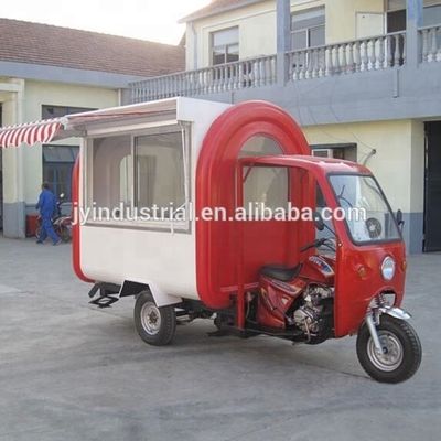 Piezas de repuesto Triciclo móvil eléctrico de acero galvanizado con servicio posterior