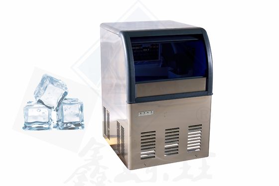 Máquina de fabricación de cubitos de hielo para el comercio de cubitos de hielo de cristal 54KG/DÍA Capacidad 220v Voltagem