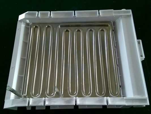 Contador de máquina de hielo evaporador de cubo de hielo de plata para cubos de hielo cristalinos