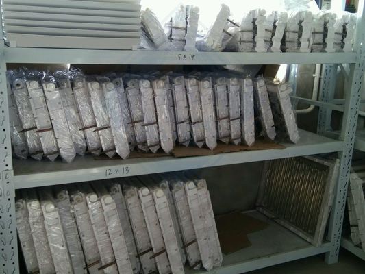 Contador de máquina de hielo evaporador de cubo de hielo de plata para cubos de hielo cristalinos