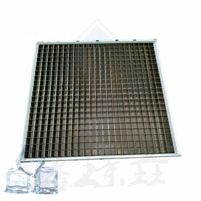 Fabricación de cubos de hielo comerciales con condensador de enfriamiento por aire/agua y evaporador de hielo