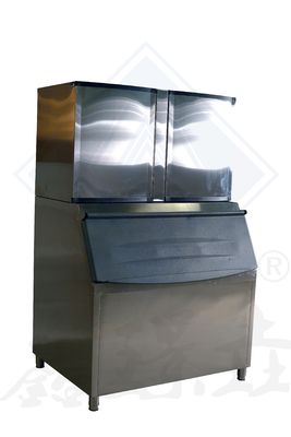 Capacidad de almacenamiento de hielo de 600 kg Máquina de hielo en escamas para la fabricación de Bingsu en entornos comerciales