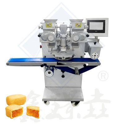 Extrusora de masa de acero inoxidable y máquina de llenado con automatización