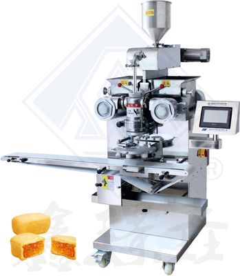 Extrusora de masa de acero inoxidable y máquina de llenado con automatización