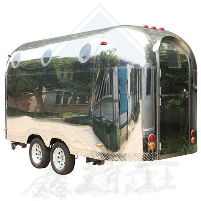 Maquinaria totalmente equipada de acero inoxidable 3.5 M Maquinaria de camión de comida móvil Función de fabricación de alimentos