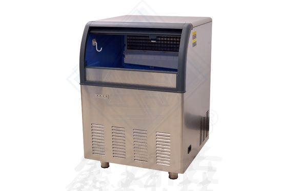 Capacidad de almacenamiento de hielo de 45 kg Máquina para hacer cubos de hielo comerciales para el crecimiento de su negocio