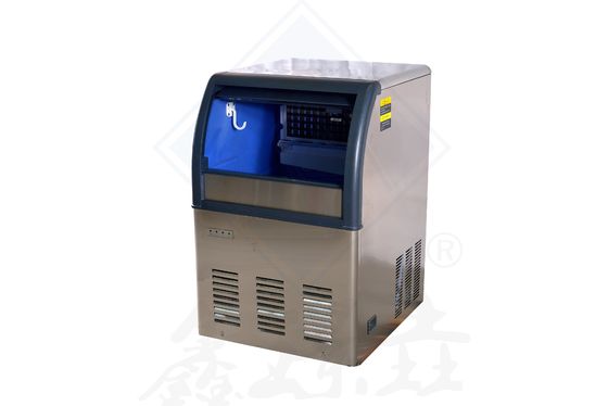 Máquina de fabricación de cubitos de hielo comercial con capacidad de 54 kg/día y producción rápida