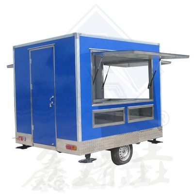 Color personalizado camión de comida vintage Restaurante totalmente equipado Grill de pollo rotisserie