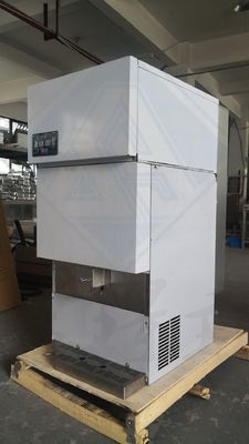 Evaporador de máquina de hielo de 14x13 cubo con peso de 1 kg y compresor de refrigeración