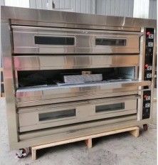 Horno de panadería de alta productividad para hornear pasteles 3 gabinetes Horno termómetros y año 2020