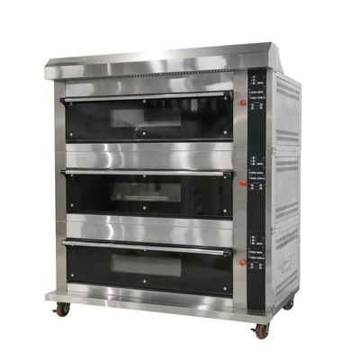 Oven eléctrico de pizza de cubierta doble para equipos de cocina y diseño