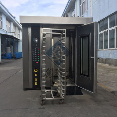 Hornos para hornear panes Horno de quemador italiano profesional con y 16/32/64 Capacidad de bandejas