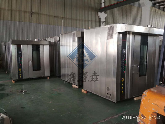 Hornos para hornear panes Horno de quemador italiano profesional con y 16/32/64 Capacidad de bandejas
