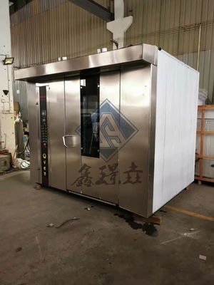 Hornos para hornear panes Horno de quemador italiano profesional con y 16/32/64 Capacidad de bandejas