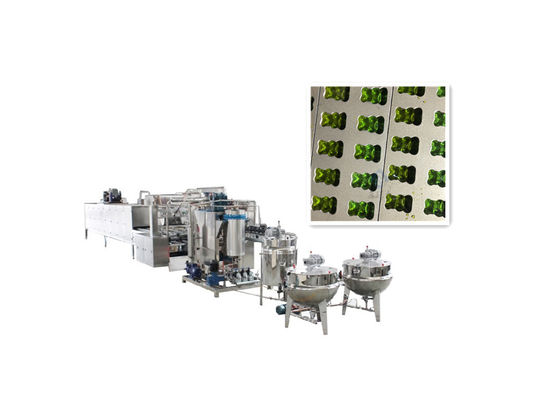 Máquina automática de fabricación de caramelos para caramelos de 150 kg/h