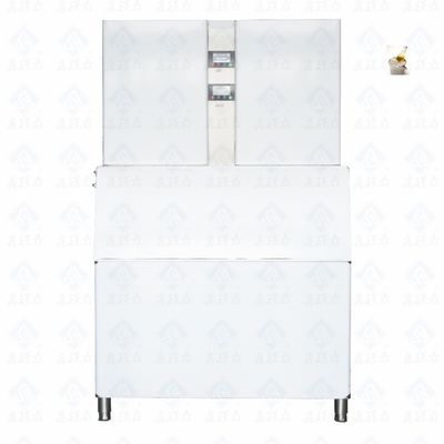 Fabricante comercial de hielo refrigerado por aire 220V Voltado para la producción de hielo en cubo