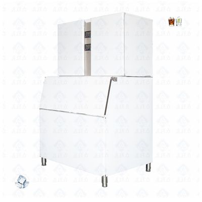 Fabricante comercial de hielo refrigerado por aire 220V Voltado para la producción de hielo en cubo
