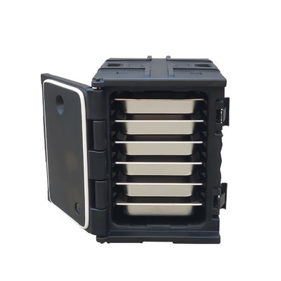 Caja aislada de moldeo por rotación de 90L Restaurante que sirve plato de raspado para alimentos congelados