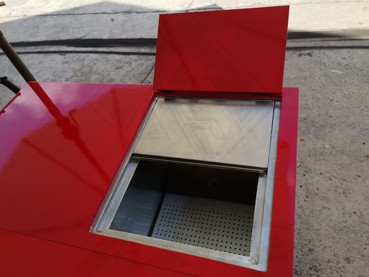 Vender Snack Food Función Triciclo Remolque de comida móvil con soporte técnico de video