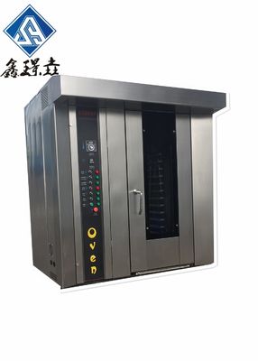 32 bandejas de horno rotativo con bastidor diesel para hornear pan, pastel y tostadas