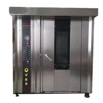 Equipo de panadería industrial Máquina de hornear horno rotativo con estante de aire caliente para tostadas de pan