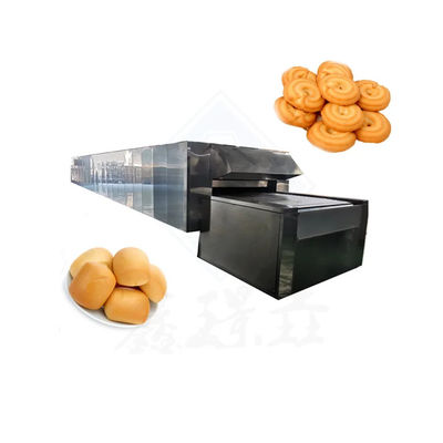 Cinturón de transporte de acero inoxidable Furo de túnel para panadería Pita Pan en tiendas de alimentos y bebidas