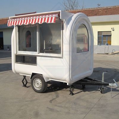 Equipo de comida callejera Mini camión para máquinas de rosquillas Trailers de aperitivos Máquinas de venta