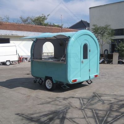 Equipo de comida callejera Mini camión para máquinas de rosquillas Trailers de aperitivos Máquinas de venta