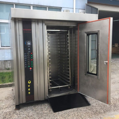 Equipo de panadería de molino de harina 12/32/64 bandejas horno rotativo para otras aplicaciones