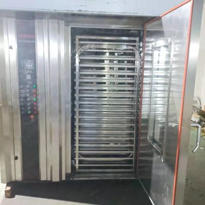 Hornos giratorios industriales para pan Torta de pan francesa Horno de horneado comercial giratorio 1500 KG
