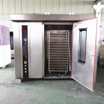 Hornos giratorios industriales para pan Torta de pan francesa Horno de horneado comercial giratorio 1500 KG