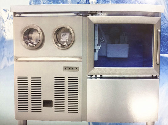 Máquina de bloque de hielo en contenedores de acero inoxidable para requisitos del cliente