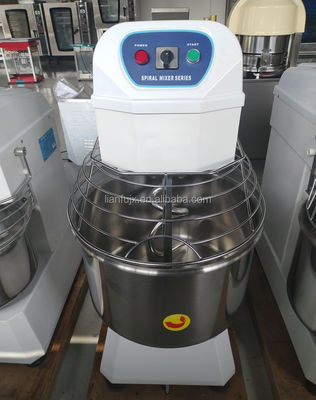 Mezcladora de masa espiral profesional de pan para plantas de condimentos y producción de verduras