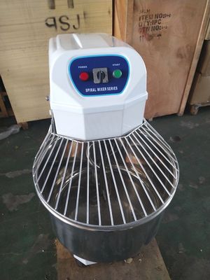 Mezcladora de masa espiral profesional de pan para plantas de condimentos y producción de verduras