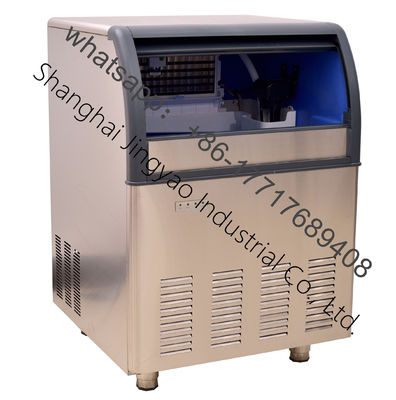 Equipo de cafetería Máquina de hacer hielo en cubo para barra de jugo 750W y forma de bloque de hielo